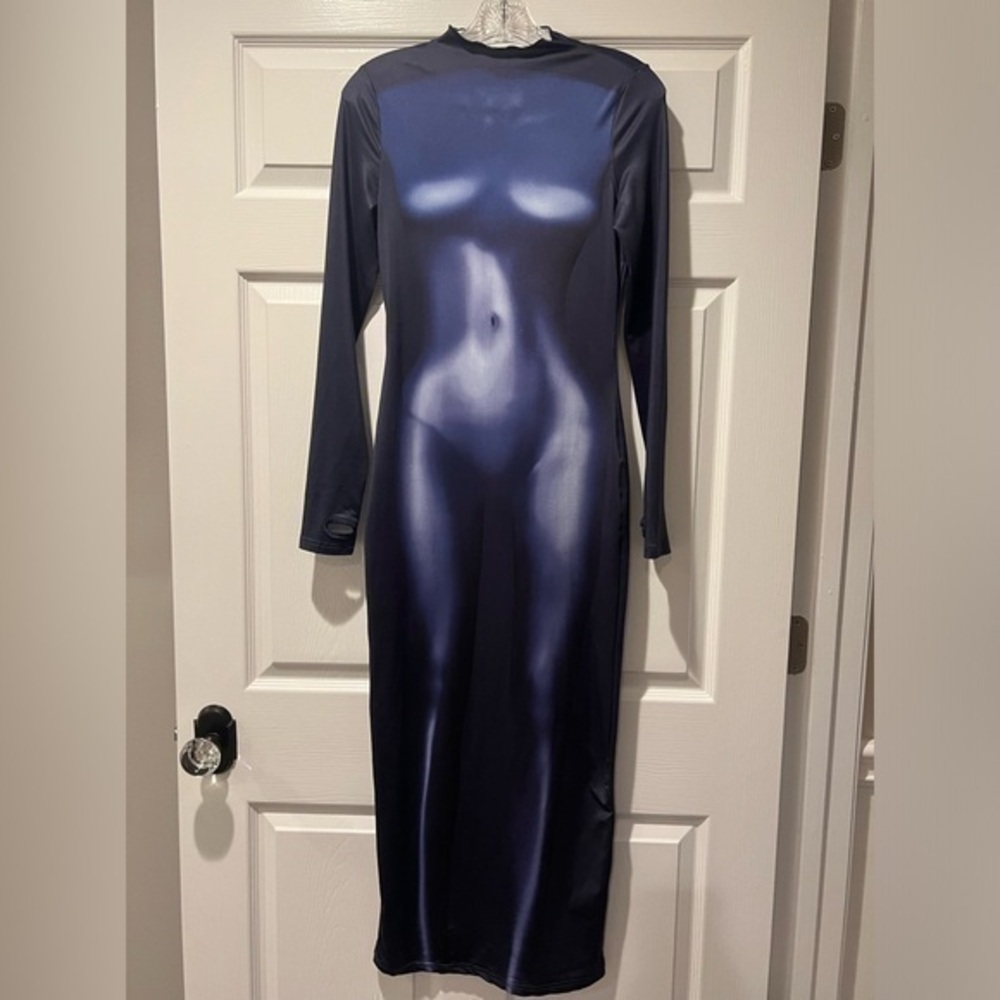 SHEIN LONG BODYCON DRESS SIZE XS